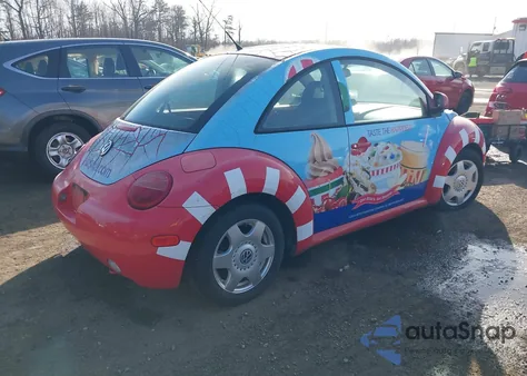 1998 Volkswagen New Beetle Tdi from USA, damaged, VIN 3VWBF61CXWM037448